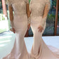 Mermaid Dusty Rose Bridesmaid Dresses
