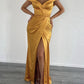 Off The Shoulder Mermaid Satin Dresses