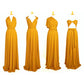 Mustard Yellow Bridesmaid Dresses Convertible