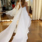 Summer Wedding Dress With Cape