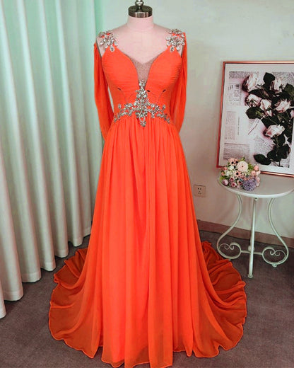 Orange Prom Dresses 2022