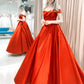 Orange Formal Dress 2021