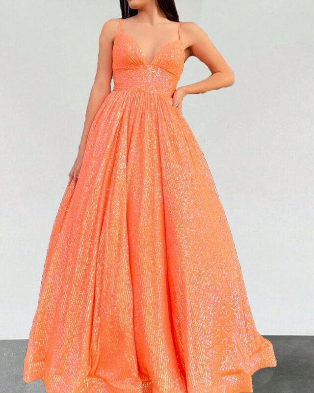 Orange Prom Dresses