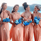 Peach Bridesmaid Dresses Infinity