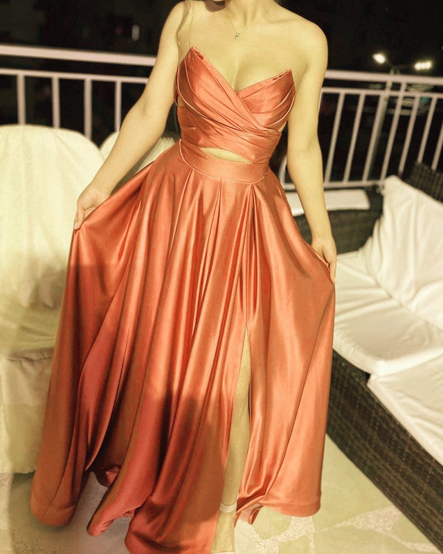 Peach Prom Dresses