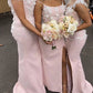 Mermaid Blush Pink Bridesmaid Dresses