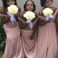 Pink Bridesmaid Dresses Mismatched