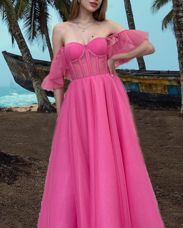 Sexy Prom Dresses Pink
