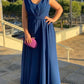 Dusty Blue Bridesmaid Dresses Plus Size
