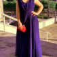 Plus Size Bridesmaid Dresses Chiffon V Neck