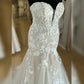 Plus Size Wedding Mermaid Dress
