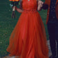 Plus Size Bridesmaid Dresses Orange