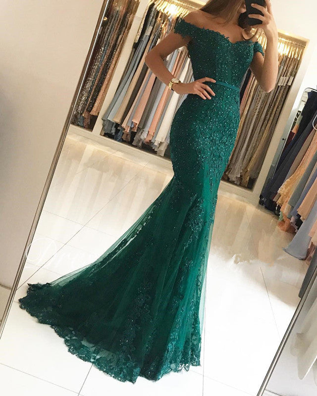 Green Mermaid Dresses