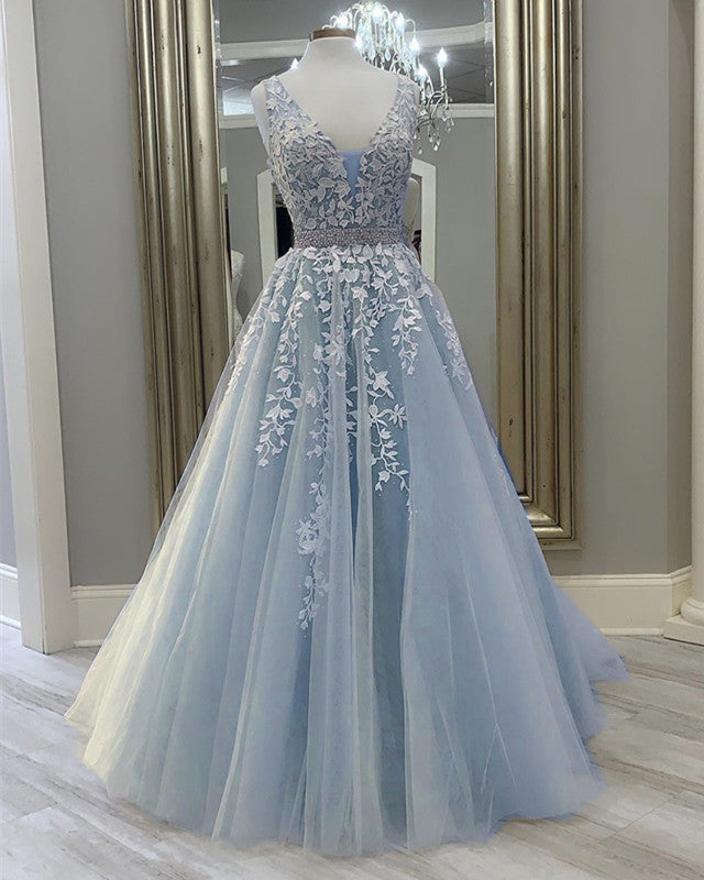 Prom Dresses Light Blue