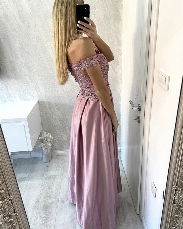 Off Shoulder Prom Gowns