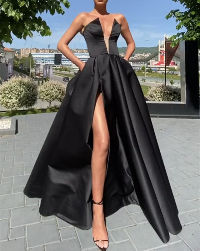 Black Prom Dresses Long