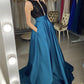 Teal Blue Prom Dresses