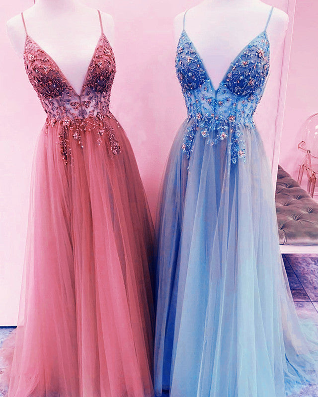 Prom Dresses V Neck