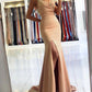 Champagne Prom Dresses Mermaid