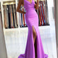 Lilac Prom Dresses Mermaid