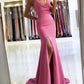 Mauve Pink Prom Dresses Mermaid