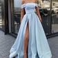 Light Blue Prom Dresses Long Cheap
