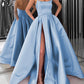 Light Blue Prom Gown