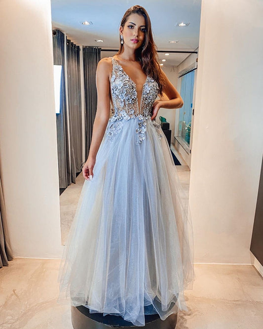 Light Blue Prom Dresses 2021