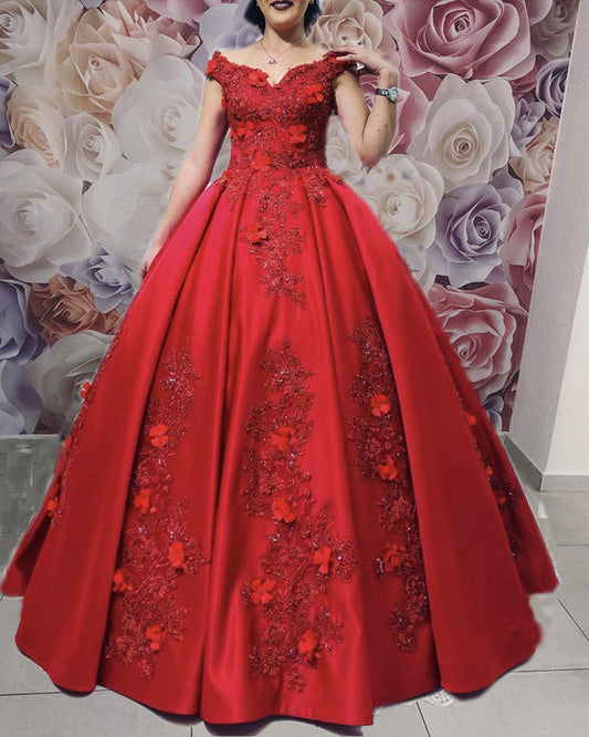 Red Quinceanera Dresses 2021