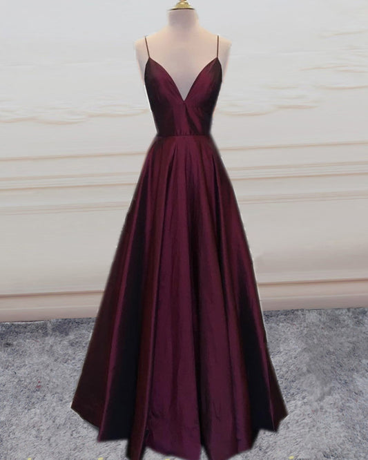 Burgundy Prom Dresses 2021