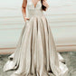 Ball Gown Glitter Dresses Prom With Pockets