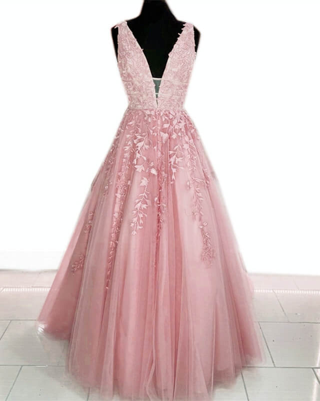 Pink Prom Dresses Princess