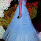 Light Blue Tulle Corset Dress