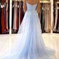 Mermaid Sage Green Lace Prom Dress Removable Train