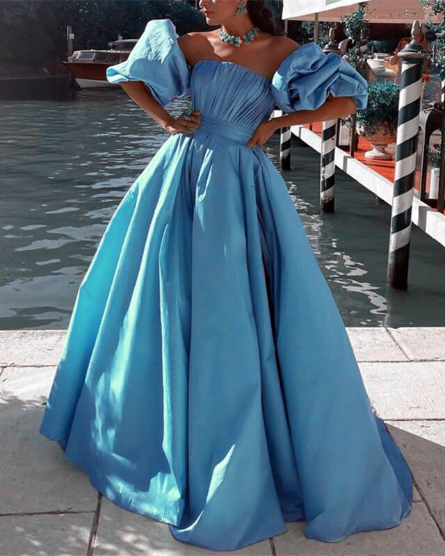 Aqua Blue Prom Dresses