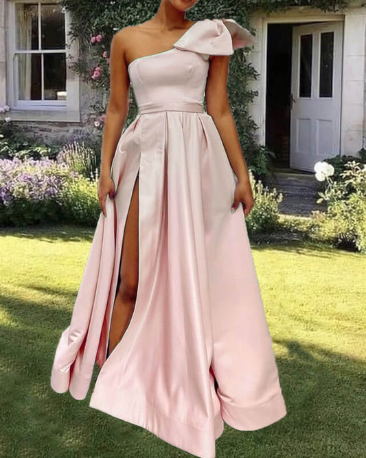 Pale Pink Prom Dress