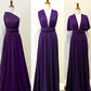 Purple Infinity Bridesmaid Dresses