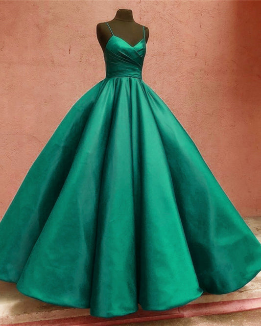 Teal Ball Gown