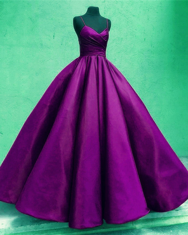 Purple Ball Gown