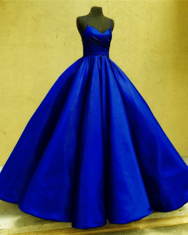 Royal Blue Ball Gown