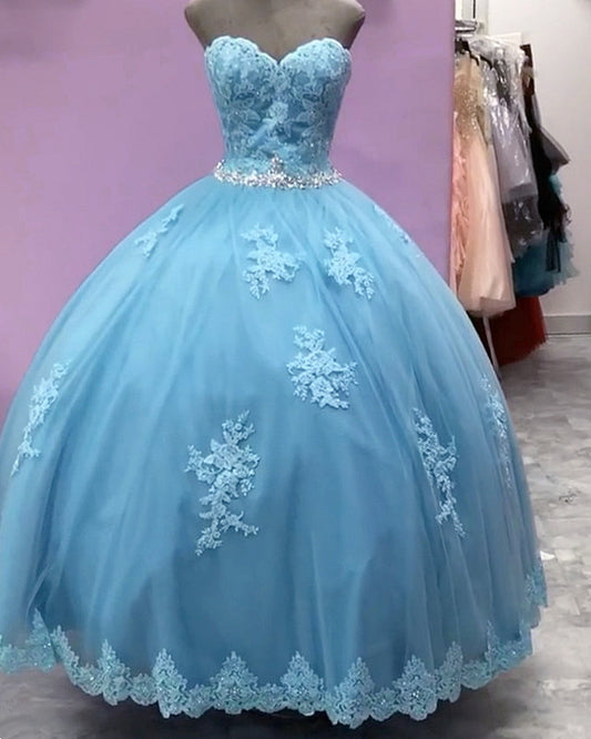 Quinceanera Dresses Light Blue