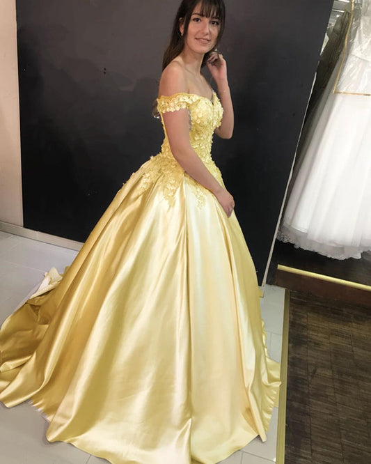 Yellow Quinceanera Dresses