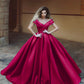 Fuchsia Prom Ball Gown