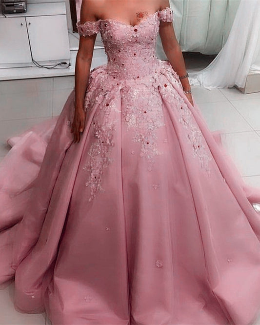 Pink Ball Gown