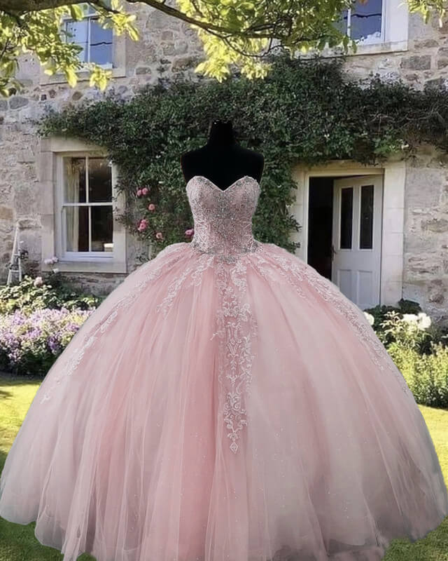 Light Pink Quinceanera Dresses 2023