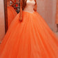 Orange Quinceanera Dresses