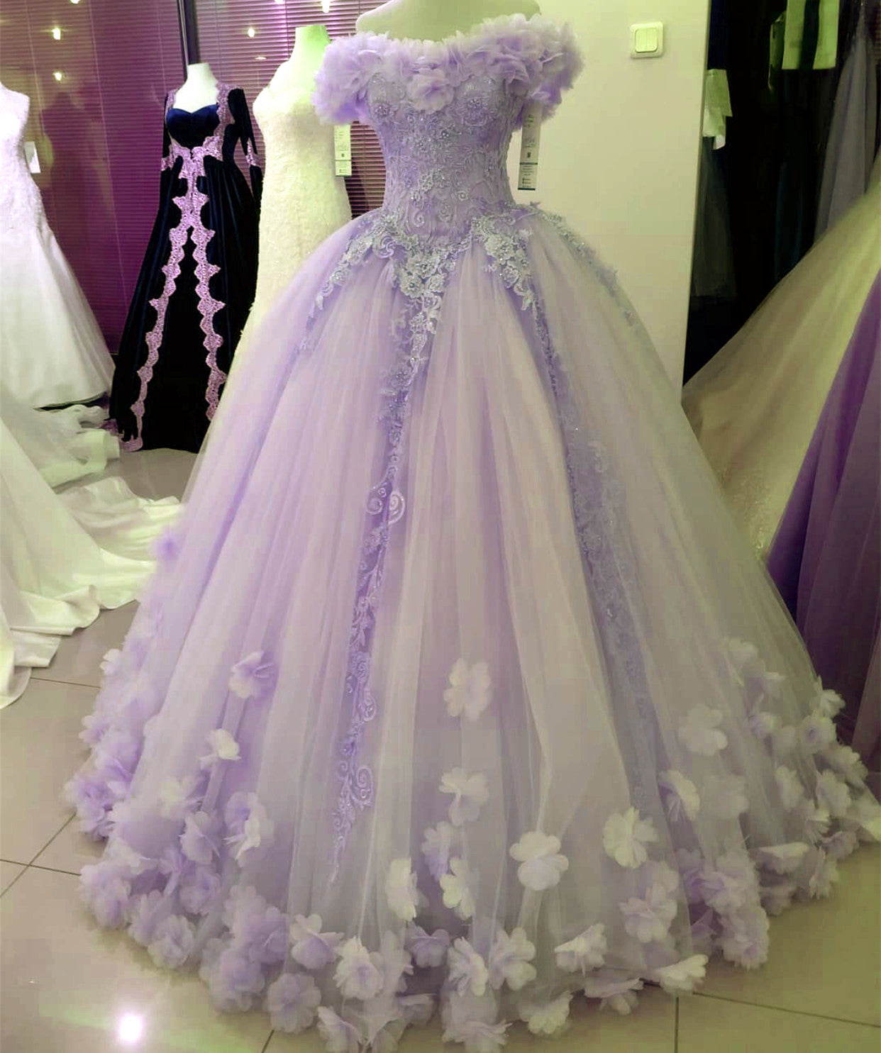 Lavender Quinceanera Dresses 2021