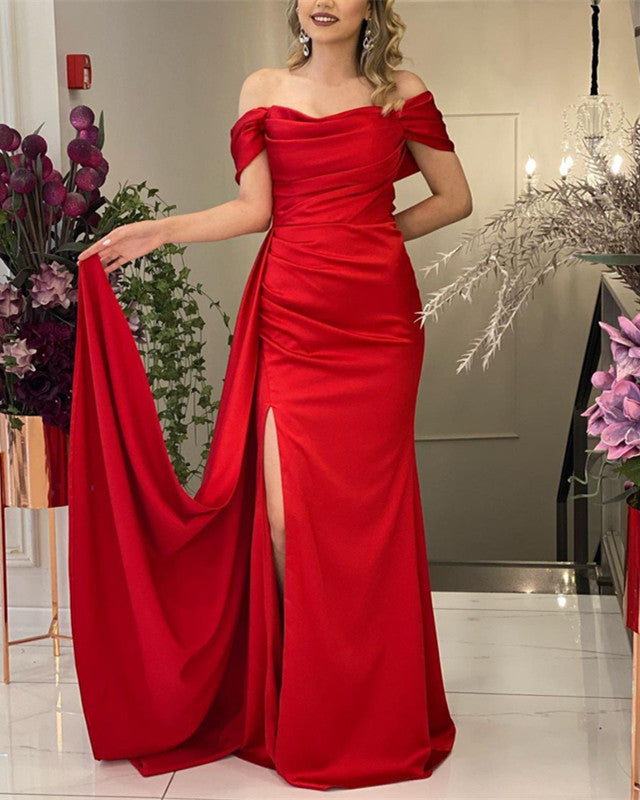 Red Mermaid Prom Dresses 2022
