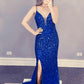 Royal Blue Mermaid Prom Dresses