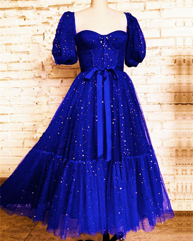 Royal Blue Starry Dress – Lisposa